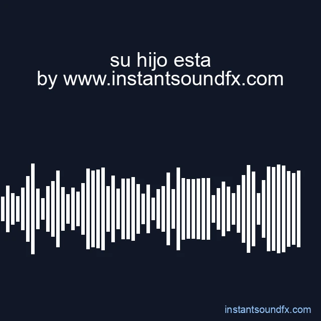 su hijo esta image