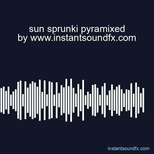 sun sprunki pyramixed image