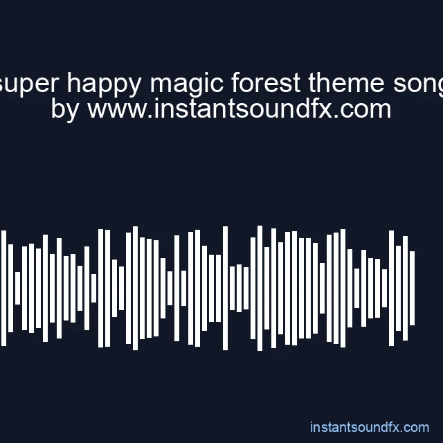 super happy magic forest theme song image