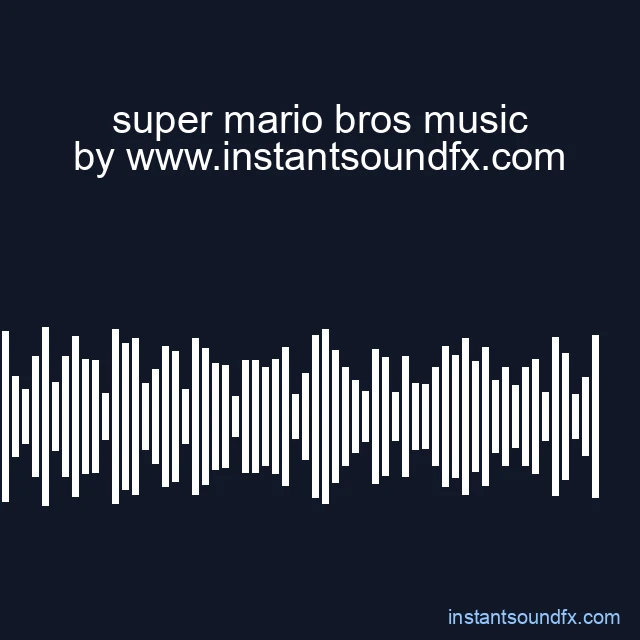 super mario bros music image