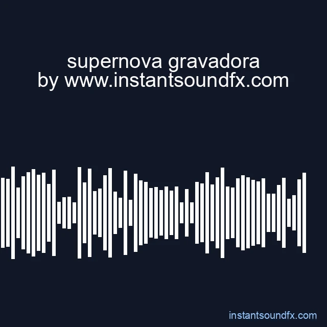 supernova gravadora image