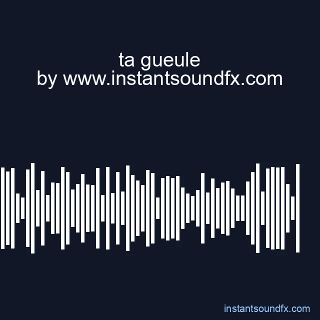 ta gueule image