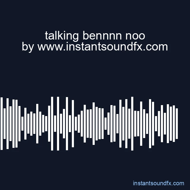 talking bennnn noo image