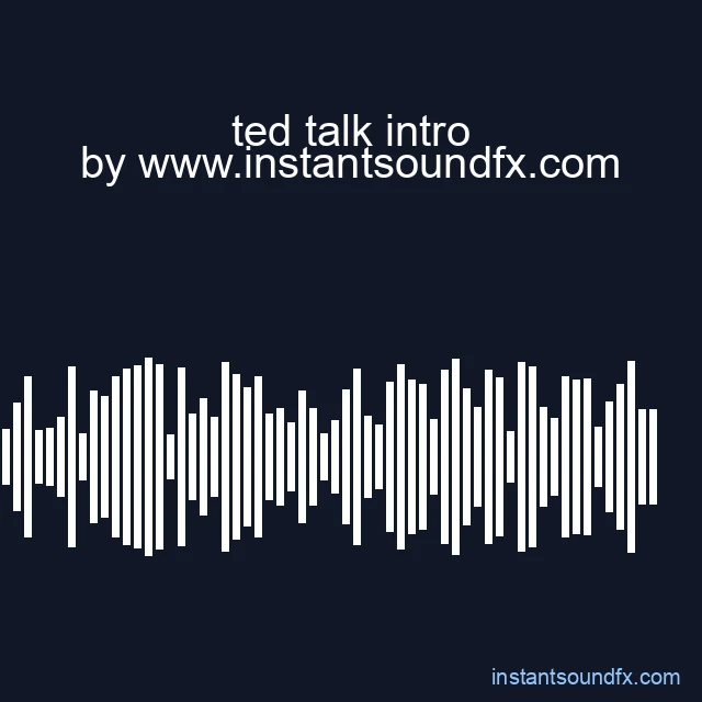 ted talk intro image