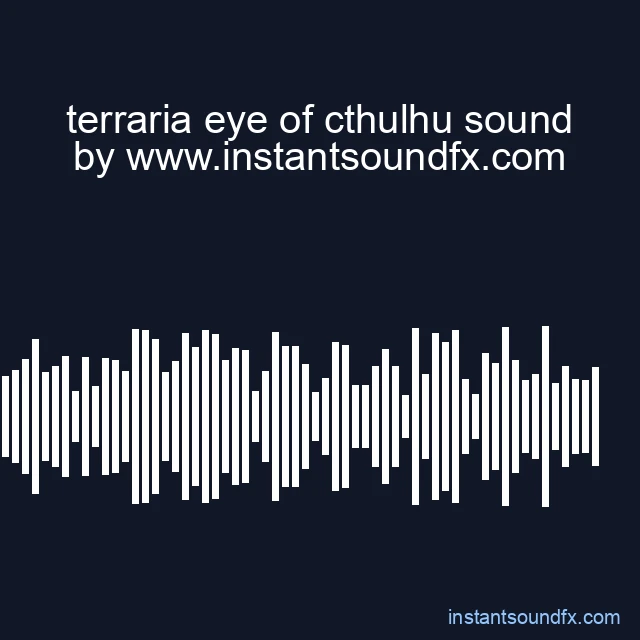 terraria eye of cthulhu sound image