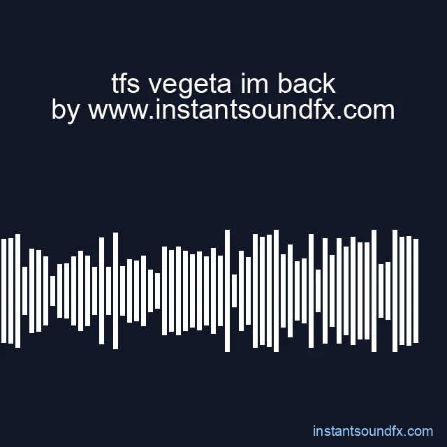 tfs vegeta im back image
