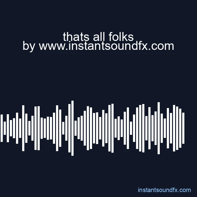 thats all folks image
