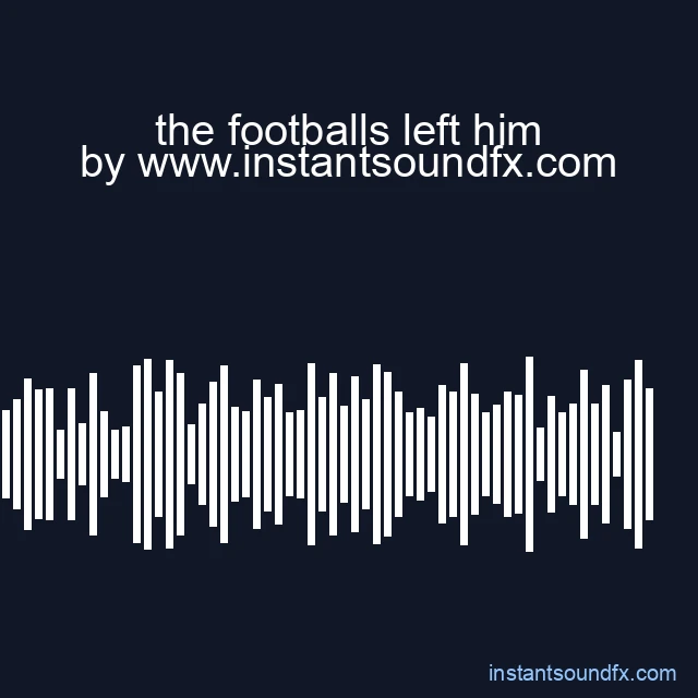 the footballs left him image