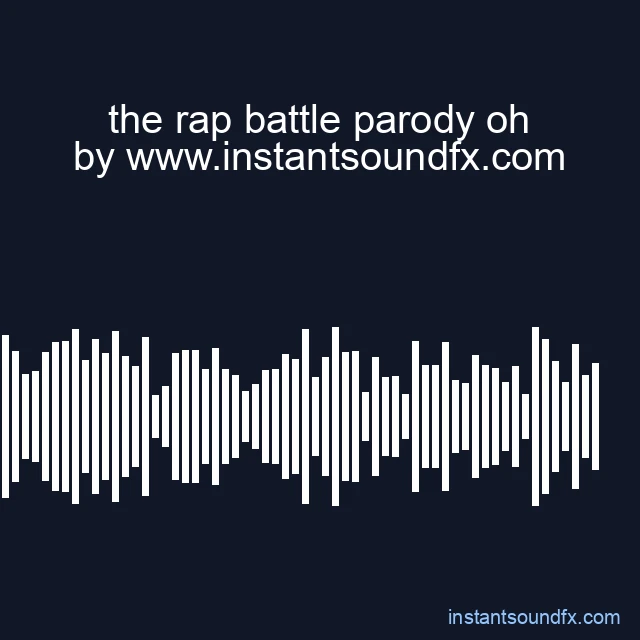 the rap battle parody oh image