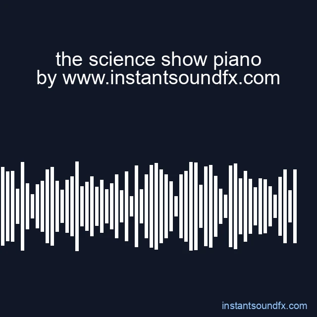 the science show piano image