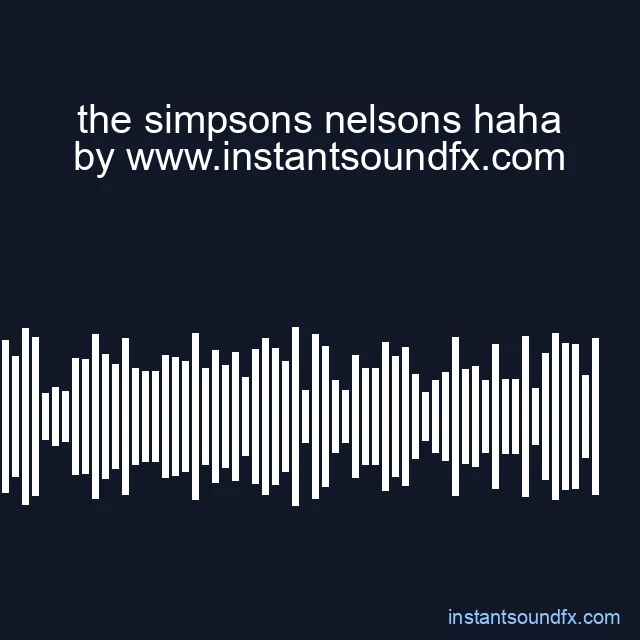 the simpsons nelsons haha image