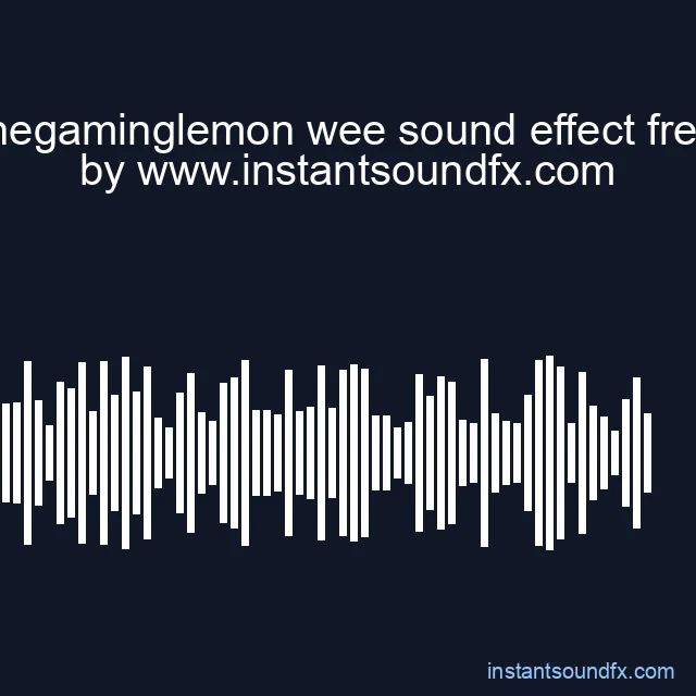 thegaminglemon wee sound effect free image