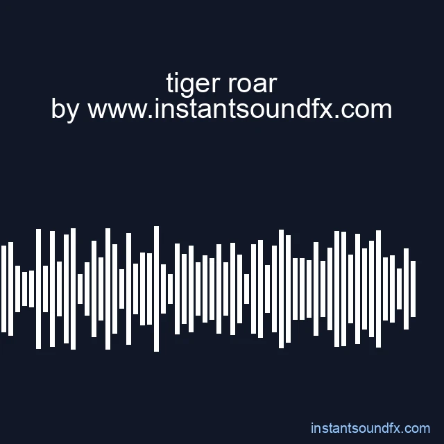tiger roar image
