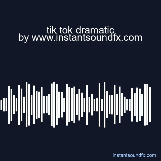 tik tok dramatic image