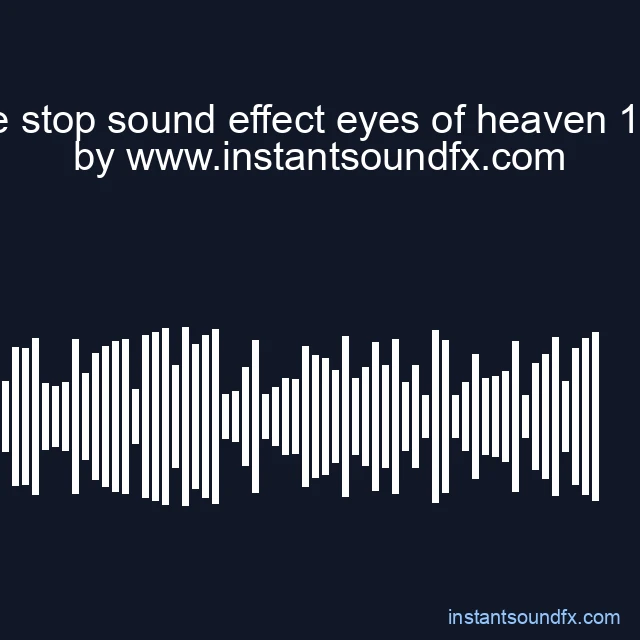 time stop sound effect eyes of heaven 128k image
