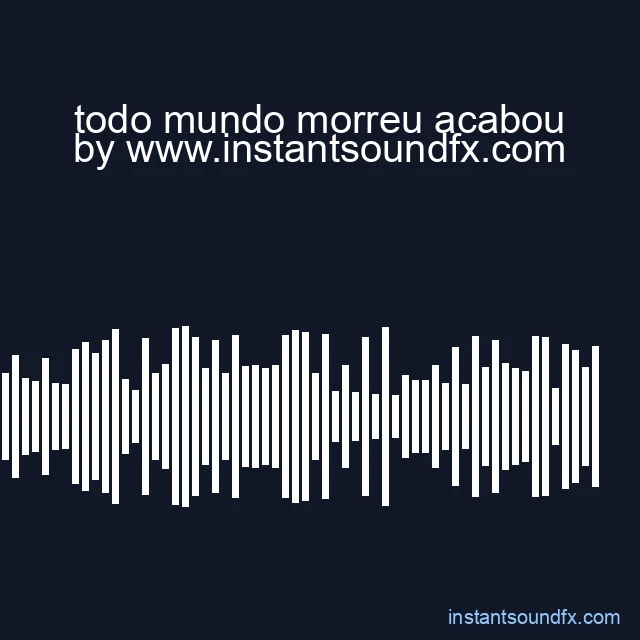 todo mundo morreu acabou image