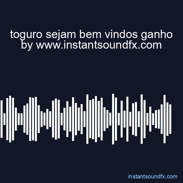 toguro sejam bem vindos ganho image