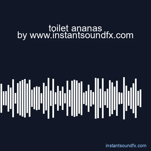 toilet ananas image
