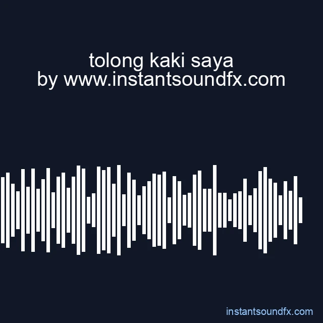 tolong kaki saya image