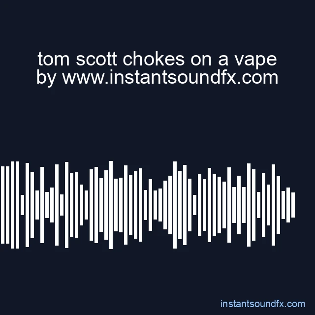 tom scott chokes on a vape image