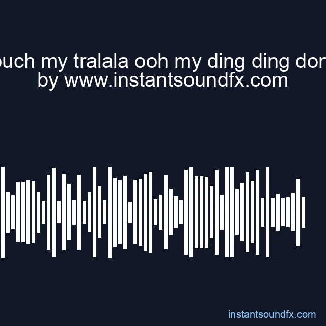 touch my tralala ooh my ding ding dong image
