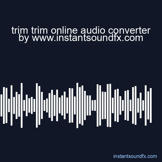 trim trim online audio converter image