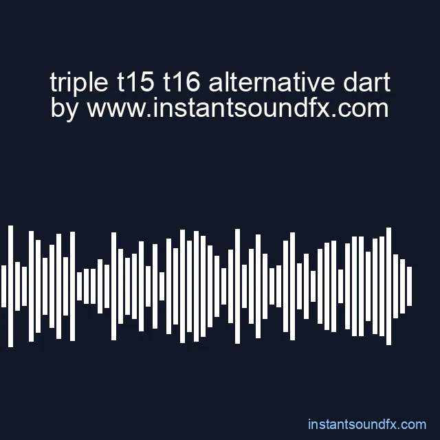triple t15 t16 alternative dart image