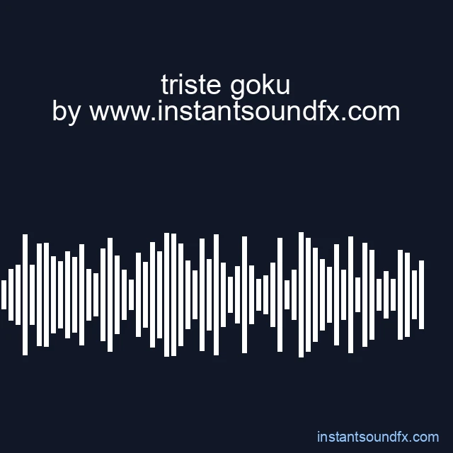 triste goku image