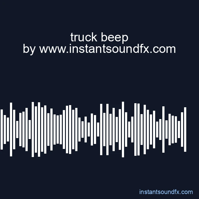 truck beep image