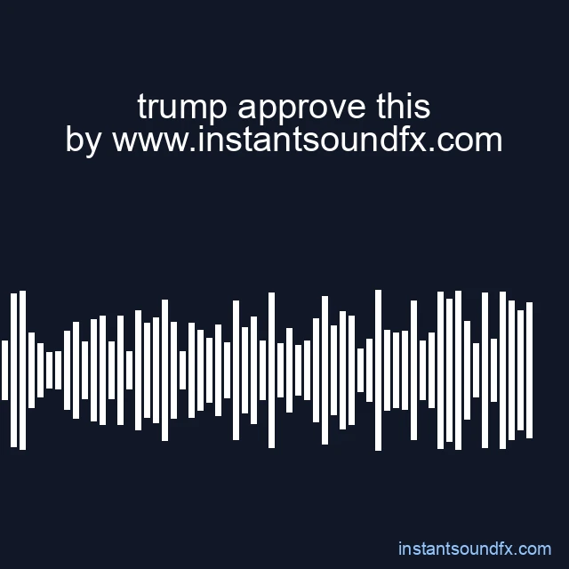 trump approve this image
