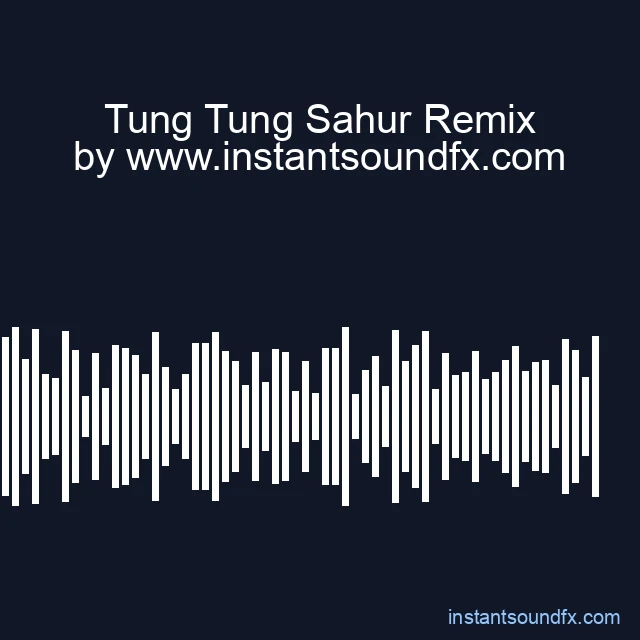 Tung Tung Sahur Remix image