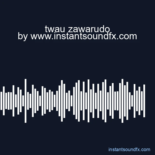 twau zawarudo image