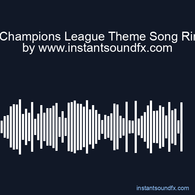 UEFA Champions League Theme Song Ringtone image