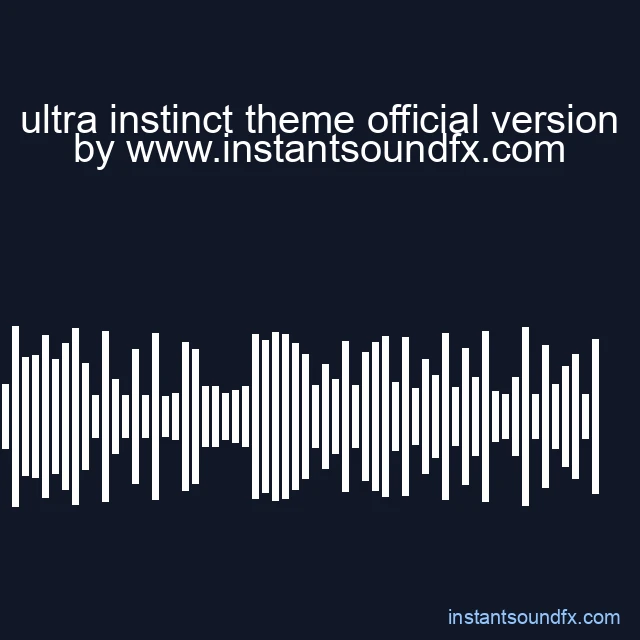 ultra instinct theme official version image