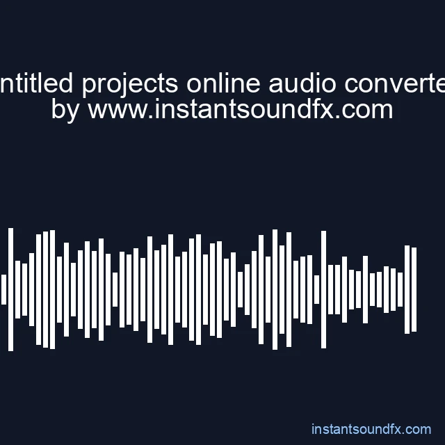 untitled projects online audio converter image