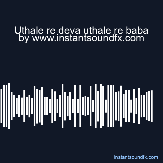 Uthale re deva uthale re baba image