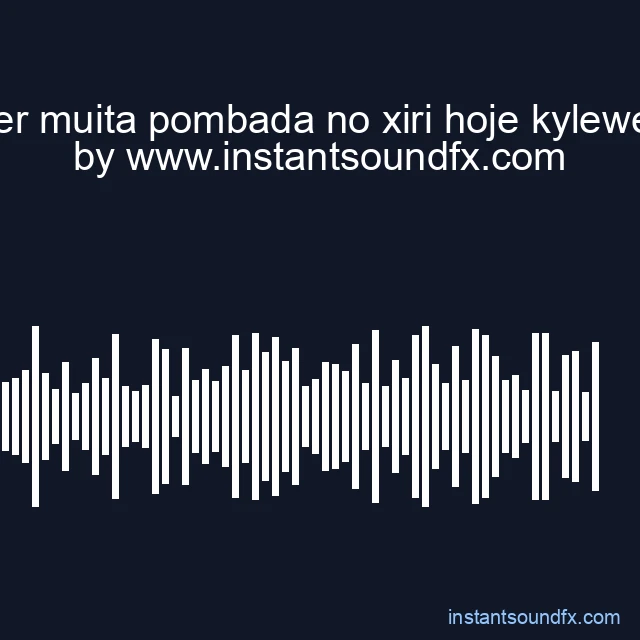 vai ter muita pombada no xiri hoje kyleweider image