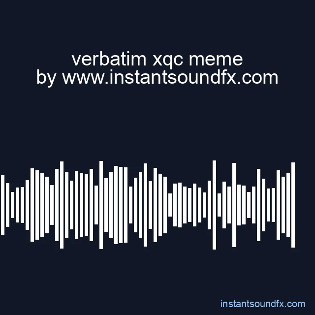 verbatim xqc meme image