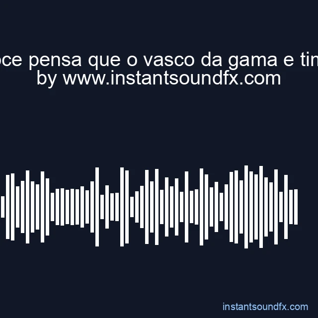 voce pensa que o vasco da gama e time image