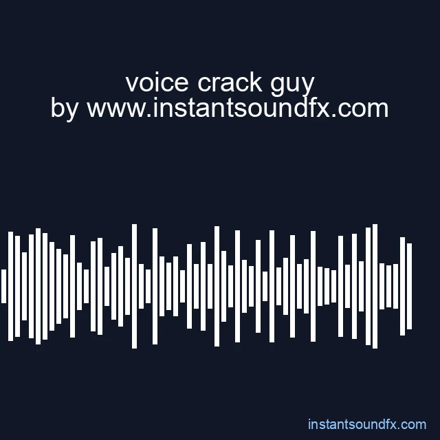 voice crack guy image