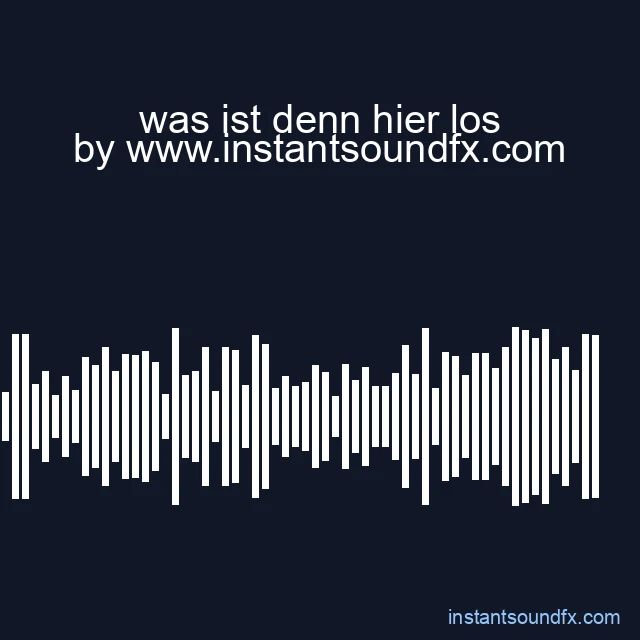 was ist denn hier los image