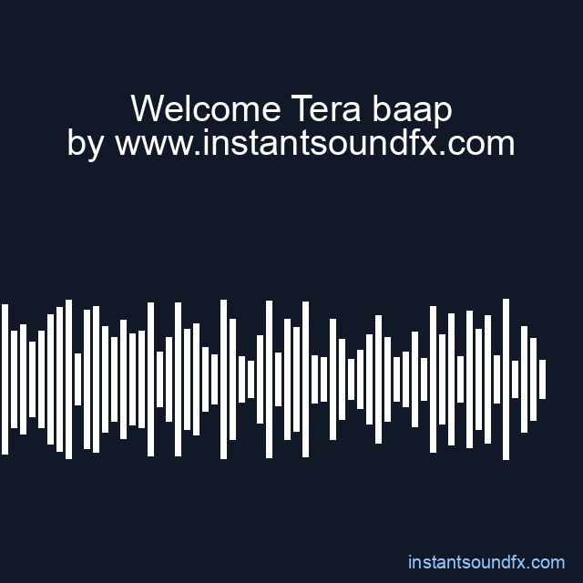 Welcome Tera baap image