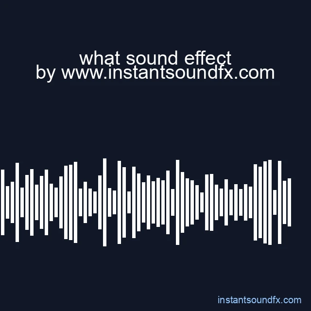 what sound effect image
