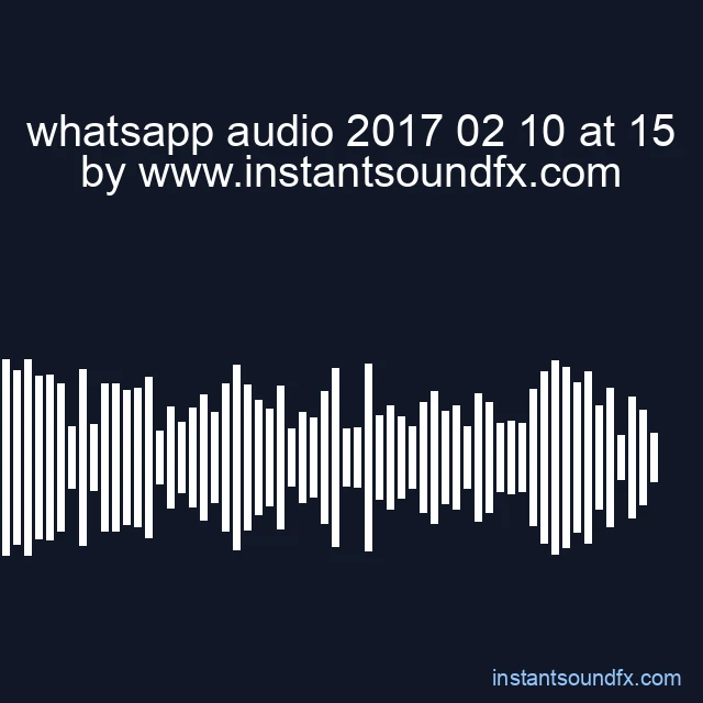 whatsapp audio 2017 02 10 at 15 image