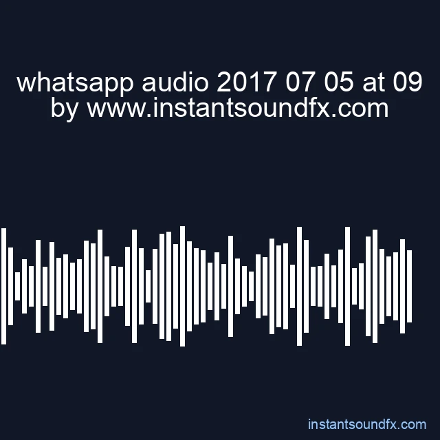 whatsapp audio 2017 07 05 at 09 image