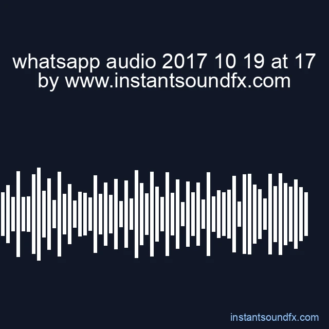 whatsapp audio 2017 10 19 at 17 image