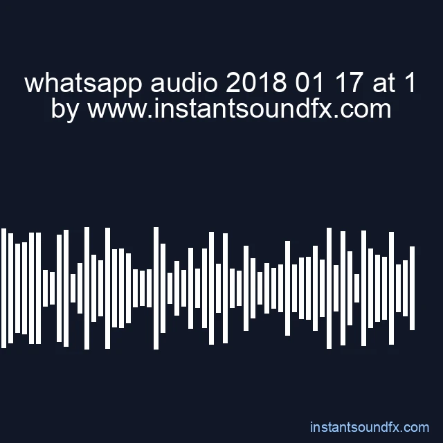 whatsapp audio 2018 01 17 at 1 image