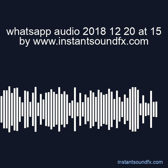 whatsapp audio 2018 12 20 at 15 image