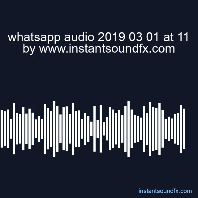 whatsapp audio 2019 03 01 at 11 image