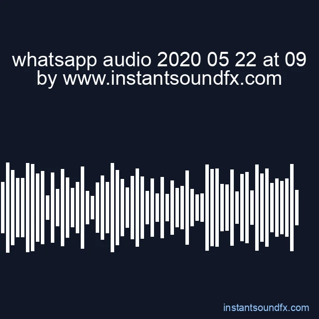 whatsapp audio 2020 05 22 at 09 image